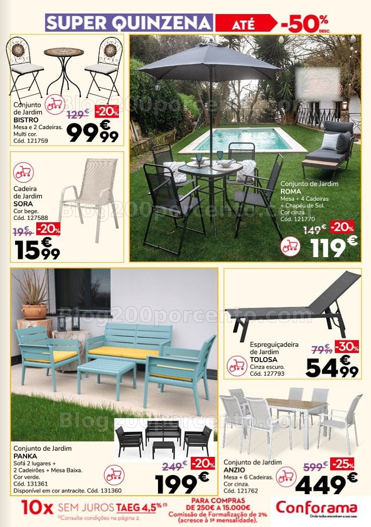 Antevisão Folheto CONFORAMA Promoções até 26 agosto
